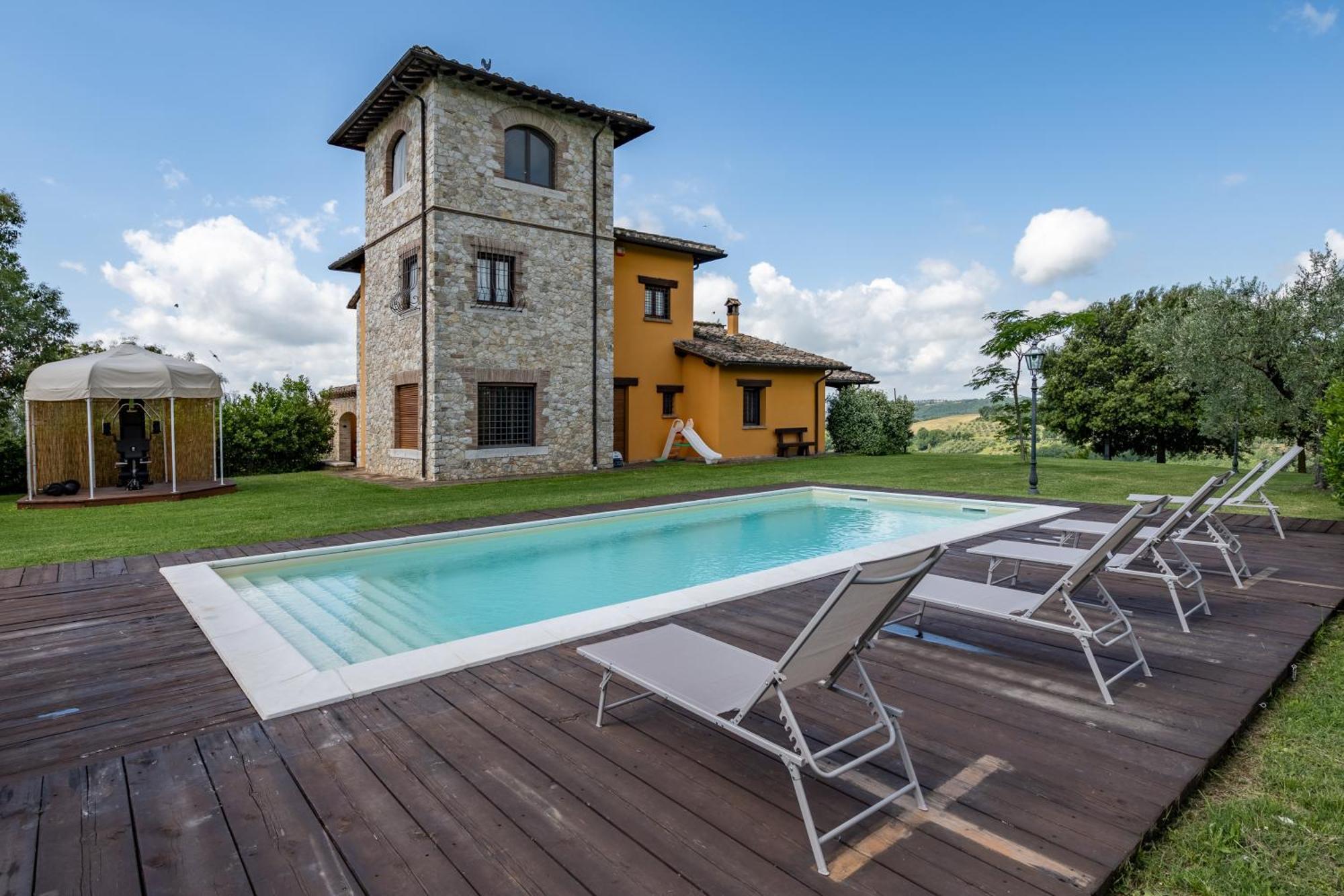Вилла La Casa Di Betta Monte Campano Экстерьер фото